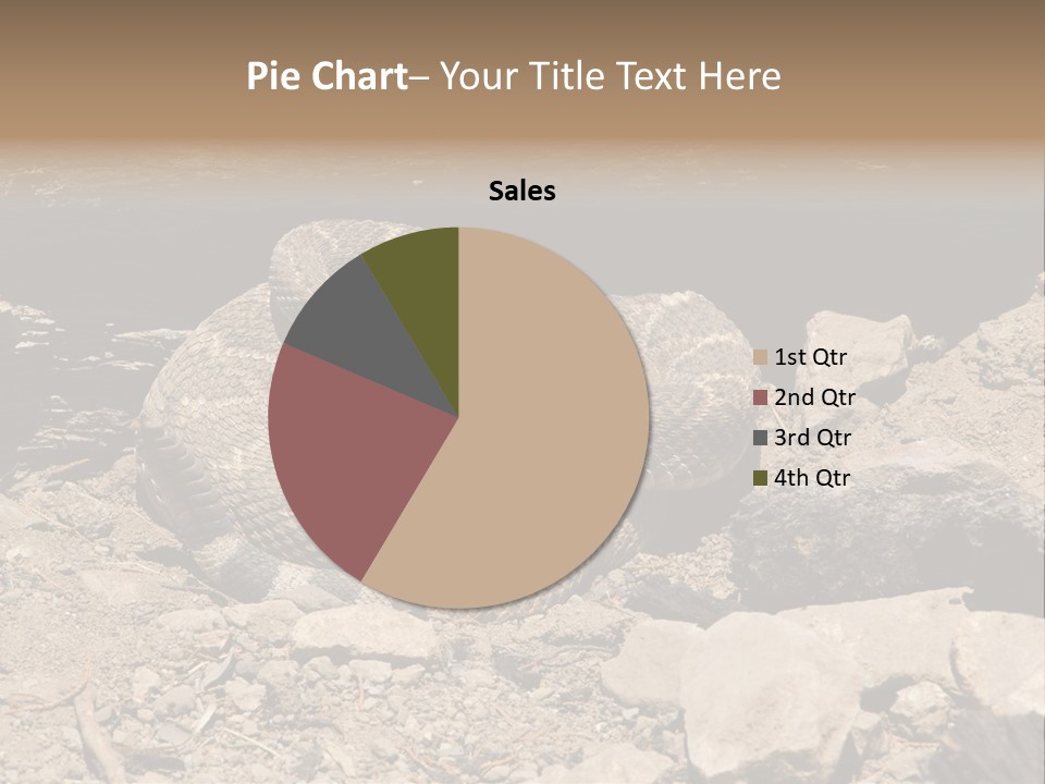 Head Serpent Viper PowerPoint Template