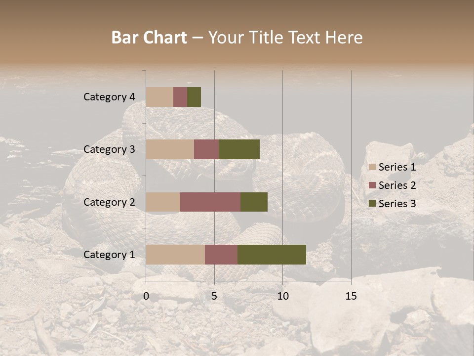 Head Serpent Viper PowerPoint Template
