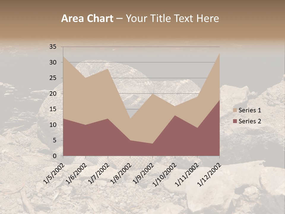 Head Serpent Viper PowerPoint Template