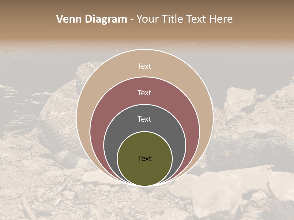 Head Serpent Viper PowerPoint Template