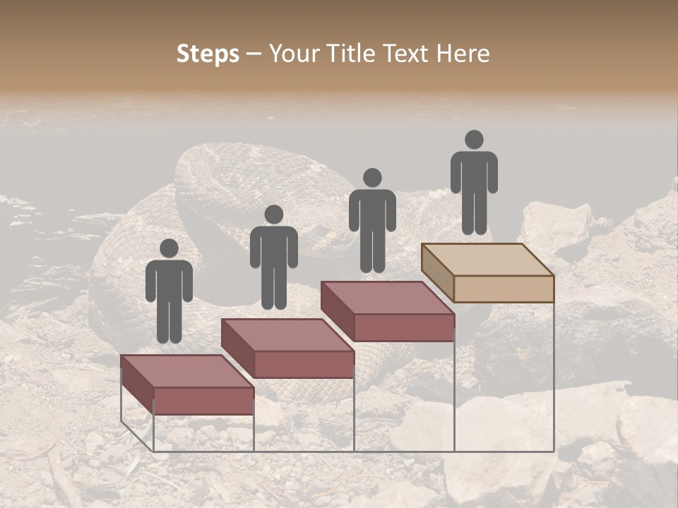 Head Serpent Viper PowerPoint Template