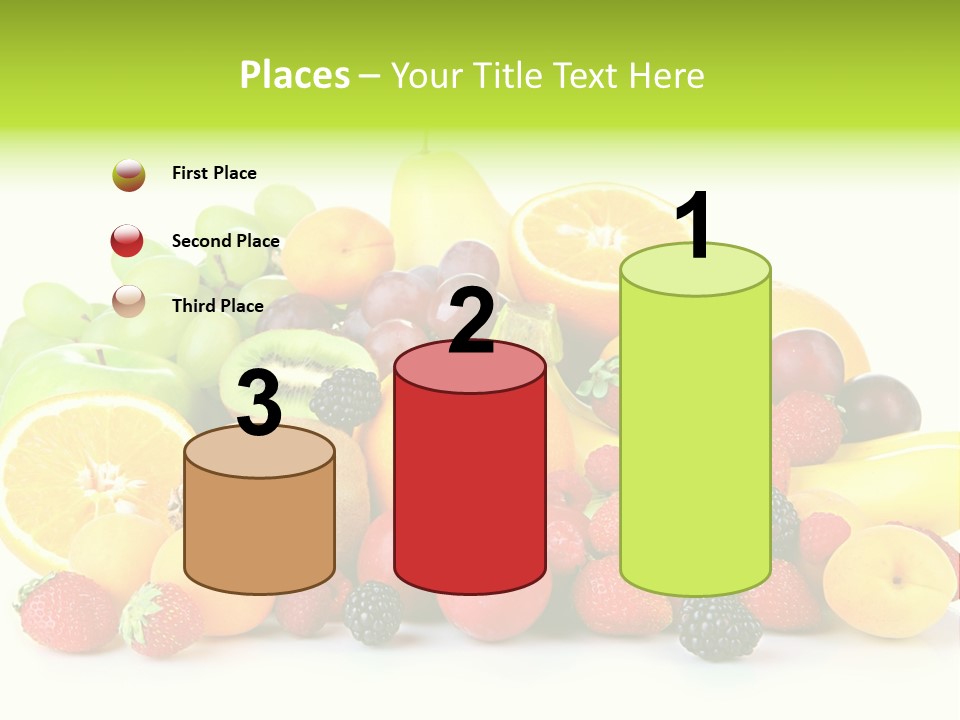 Healthy Vitamin Sweet PowerPoint Template