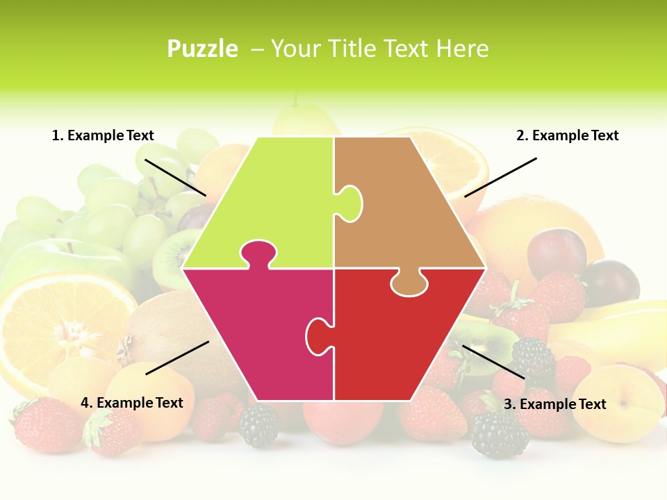 Healthy Vitamin Sweet PowerPoint Template