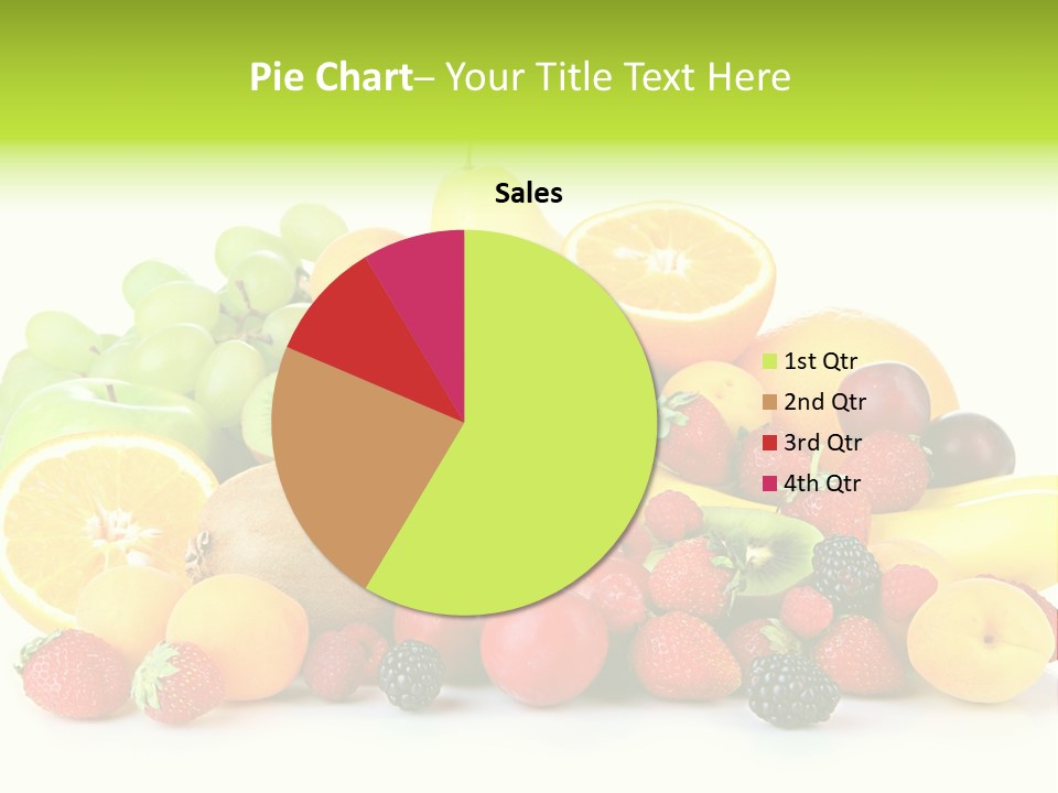 Healthy Vitamin Sweet PowerPoint Template