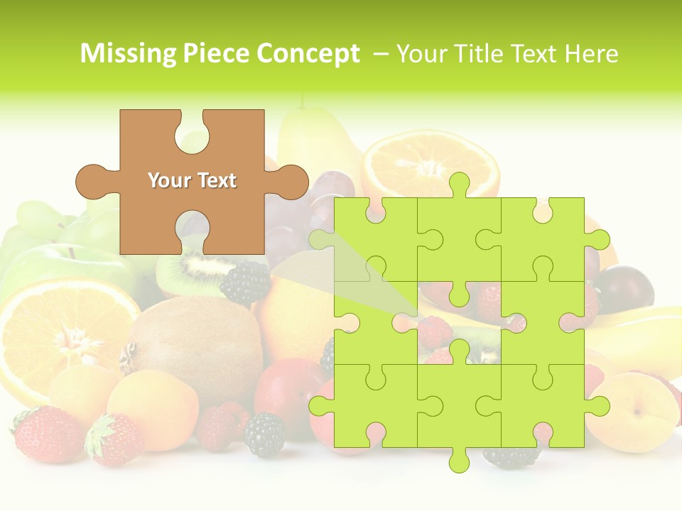Healthy Vitamin Sweet PowerPoint Template