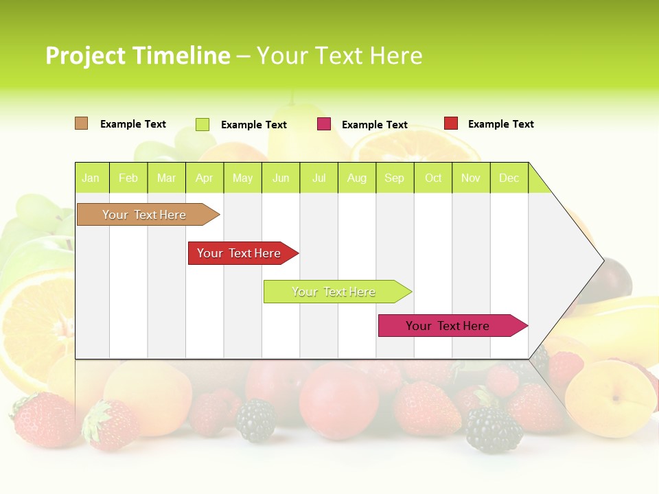 Healthy Vitamin Sweet PowerPoint Template