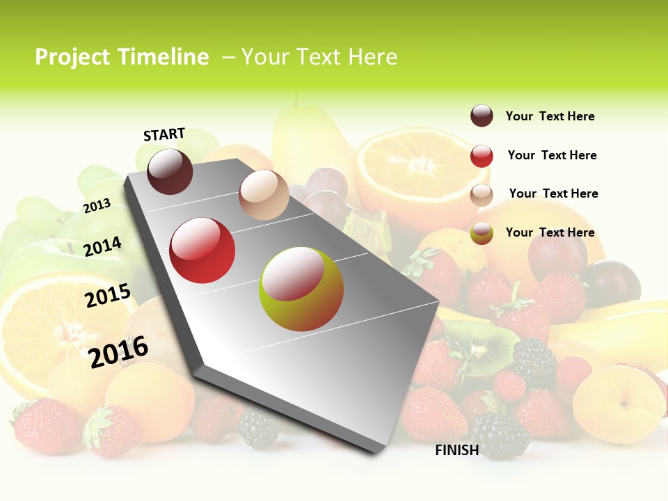 Healthy Vitamin Sweet PowerPoint Template