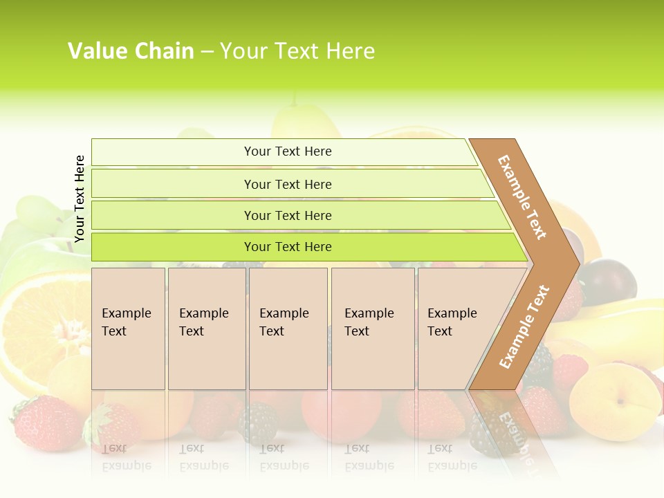Healthy Vitamin Sweet PowerPoint Template