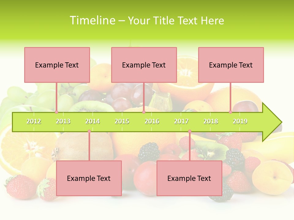 Healthy Vitamin Sweet PowerPoint Template