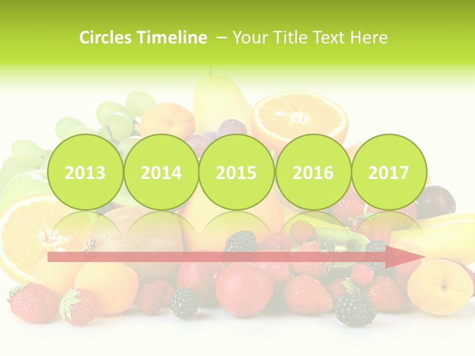 Healthy Vitamin Sweet PowerPoint Template