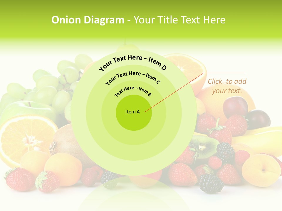 Healthy Vitamin Sweet PowerPoint Template
