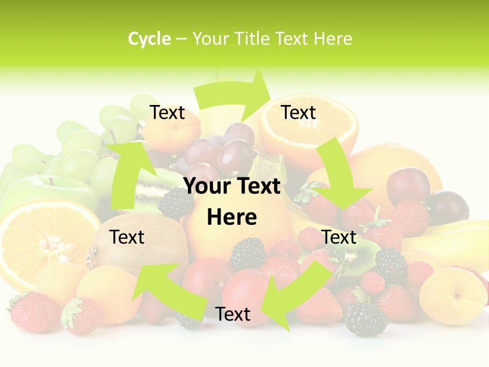 Healthy Vitamin Sweet PowerPoint Template
