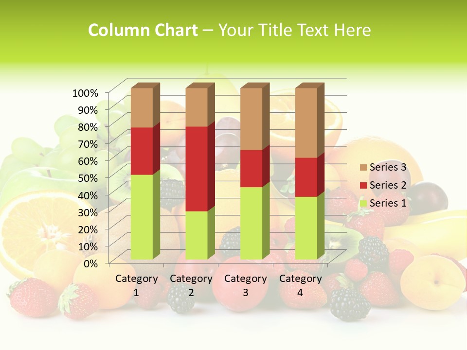Healthy Vitamin Sweet PowerPoint Template