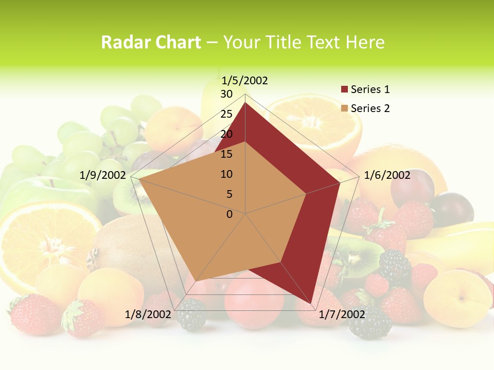 Healthy Vitamin Sweet PowerPoint Template