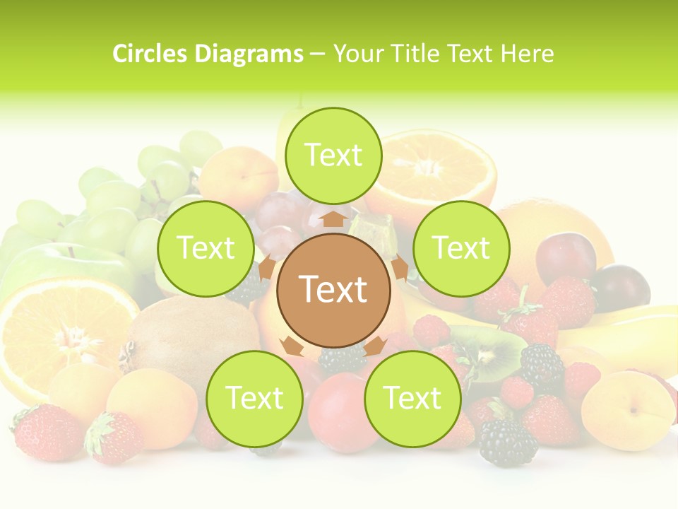 Healthy Vitamin Sweet PowerPoint Template