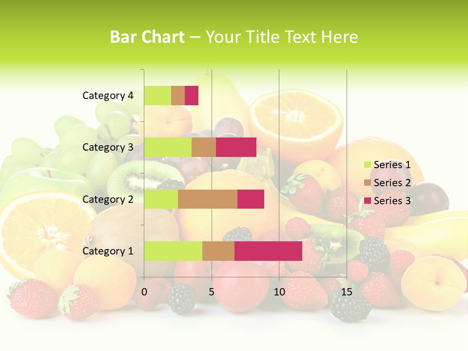 Healthy Vitamin Sweet PowerPoint Template