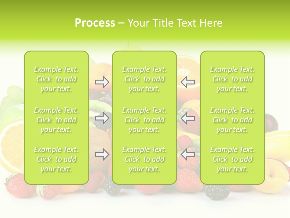 Healthy Vitamin Sweet PowerPoint Template