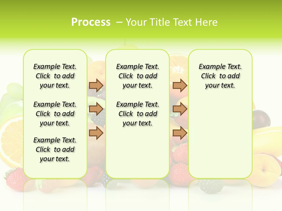 Healthy Vitamin Sweet PowerPoint Template