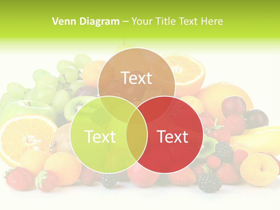 Healthy Vitamin Sweet PowerPoint Template