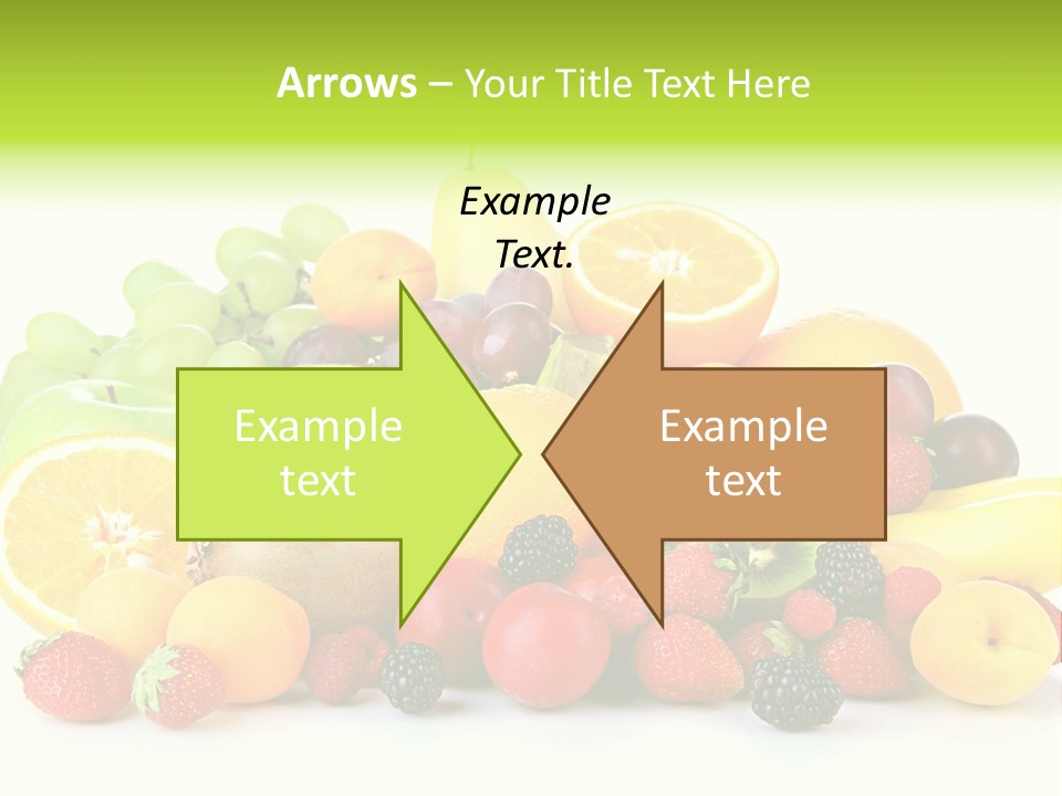 Healthy Vitamin Sweet PowerPoint Template