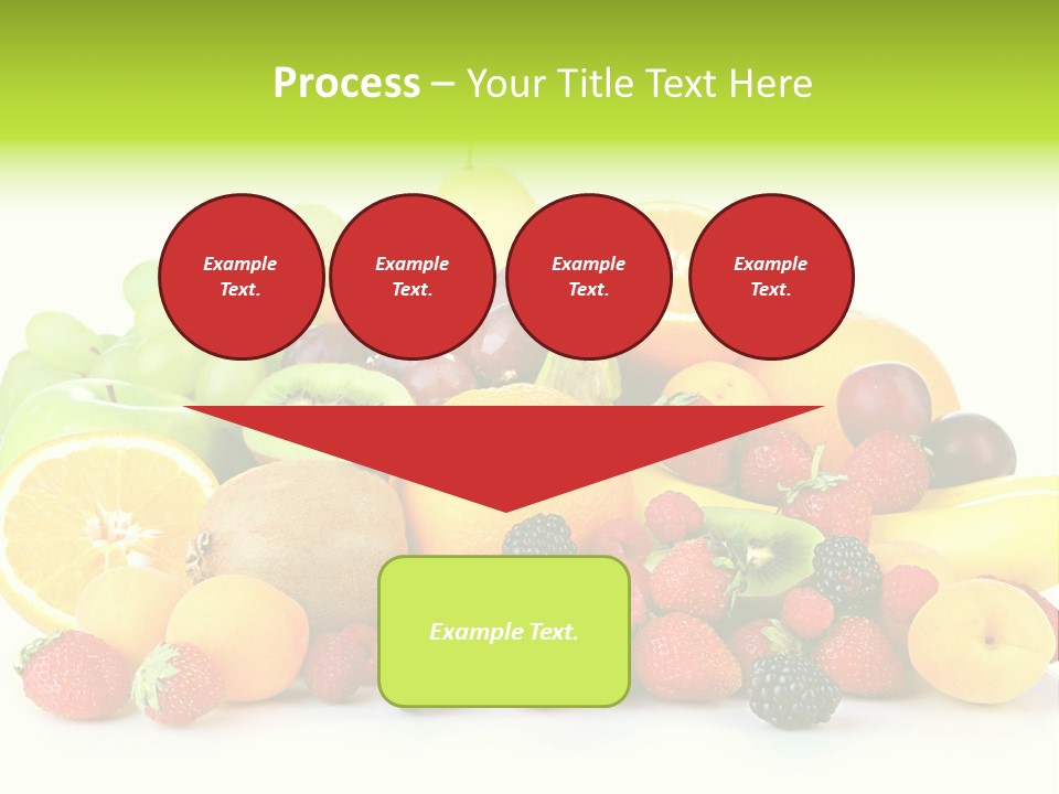 Healthy Vitamin Sweet PowerPoint Template