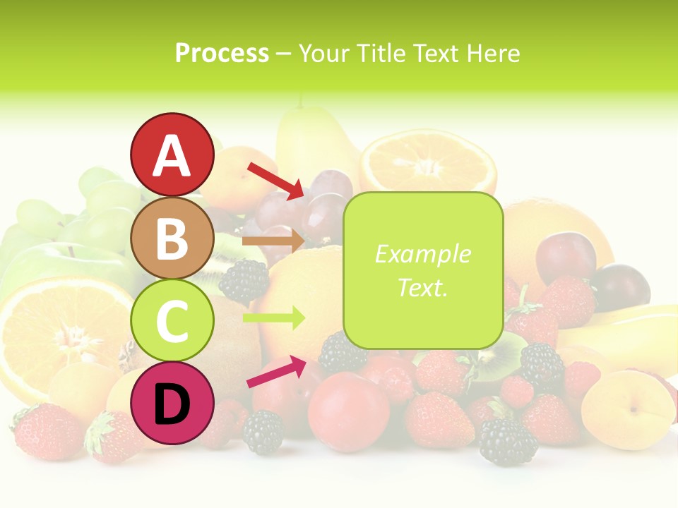 Healthy Vitamin Sweet PowerPoint Template
