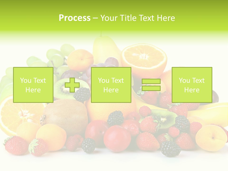 Healthy Vitamin Sweet PowerPoint Template