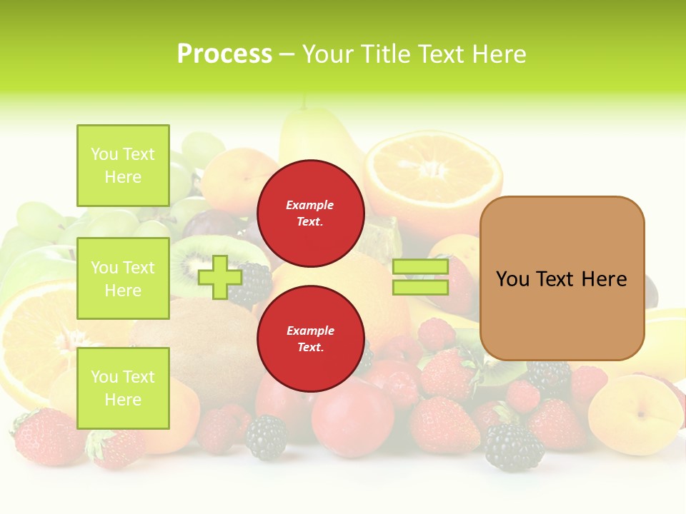 Healthy Vitamin Sweet PowerPoint Template