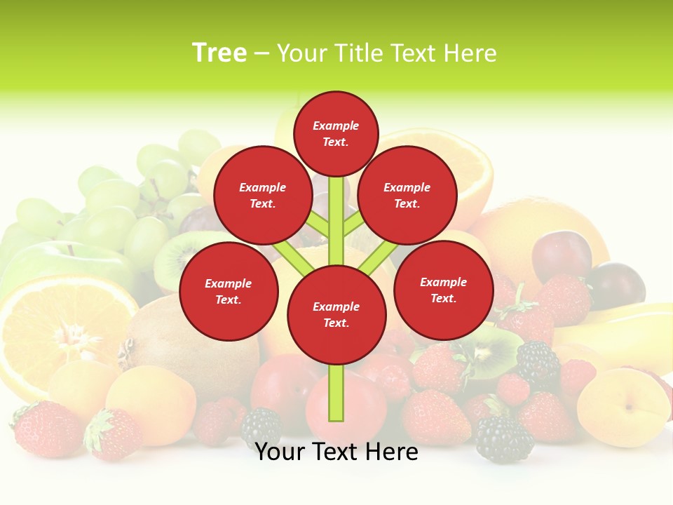 Healthy Vitamin Sweet PowerPoint Template