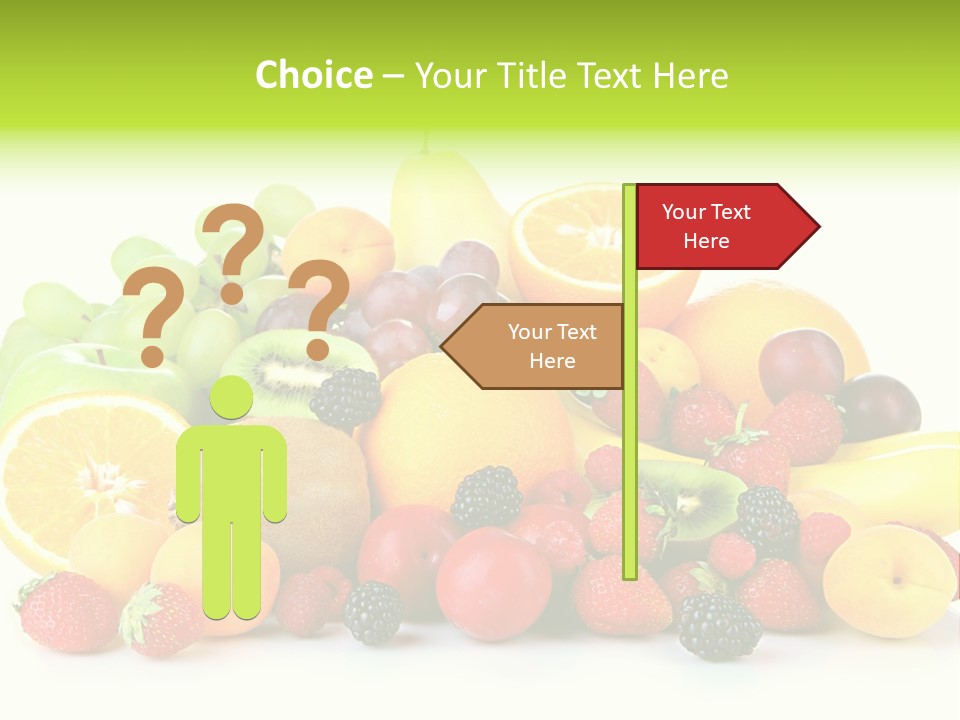 Healthy Vitamin Sweet PowerPoint Template