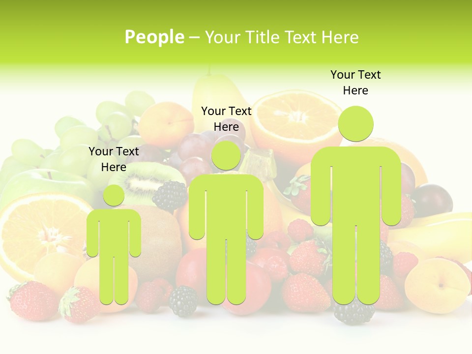 Healthy Vitamin Sweet PowerPoint Template