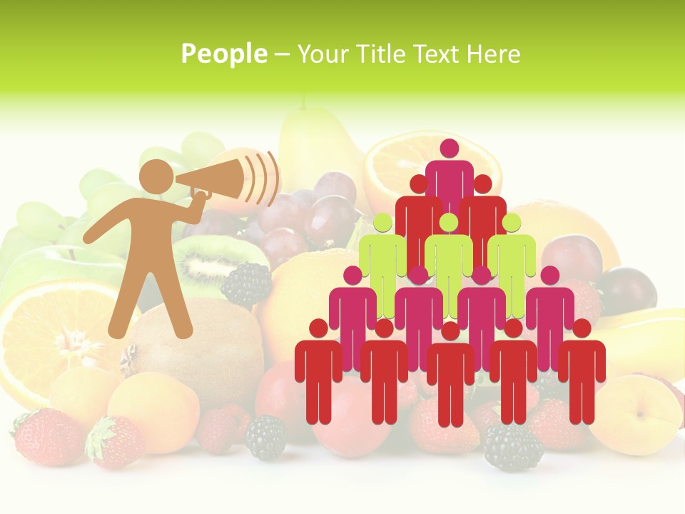 Healthy Vitamin Sweet PowerPoint Template
