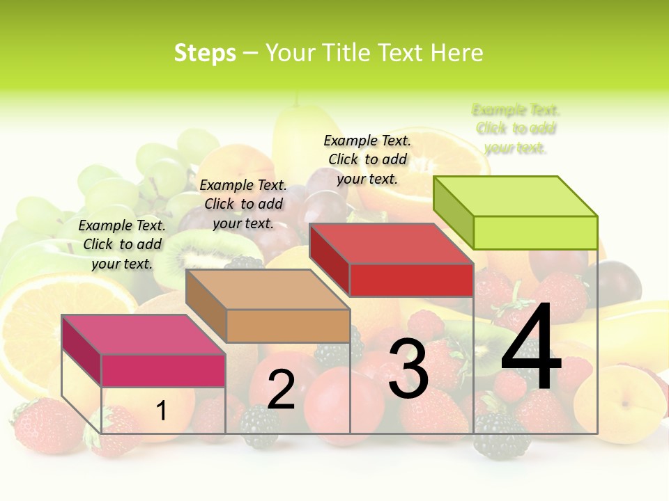 Healthy Vitamin Sweet PowerPoint Template