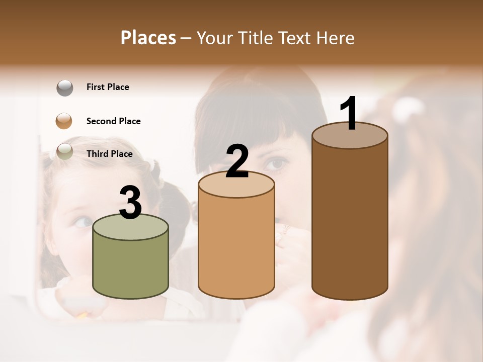 Mouth Reflexion Adorable PowerPoint Template