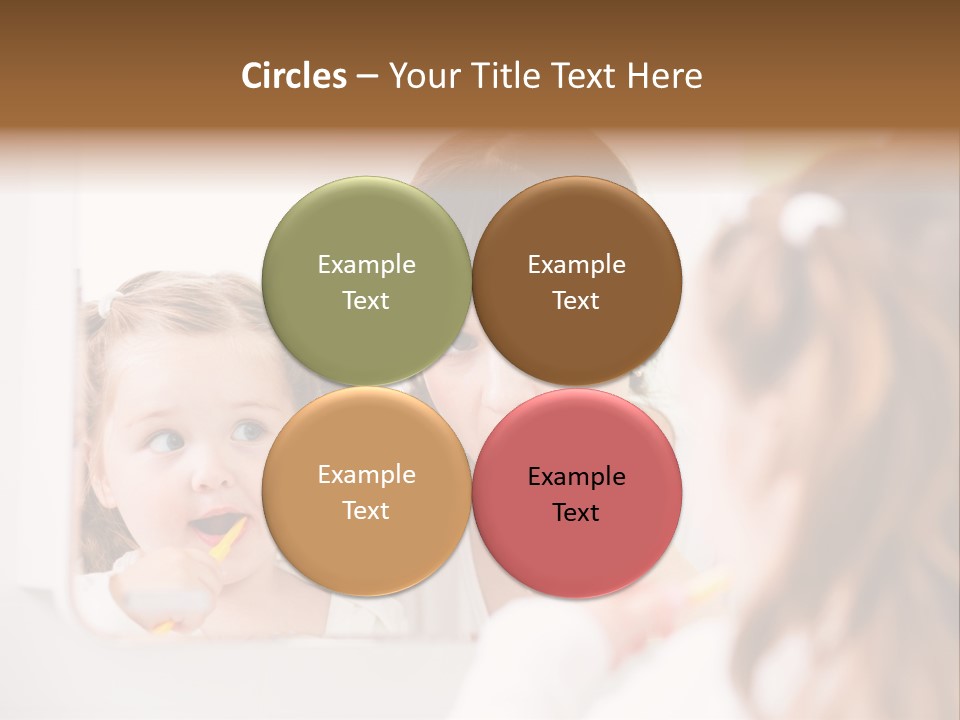 Mouth Reflexion Adorable PowerPoint Template