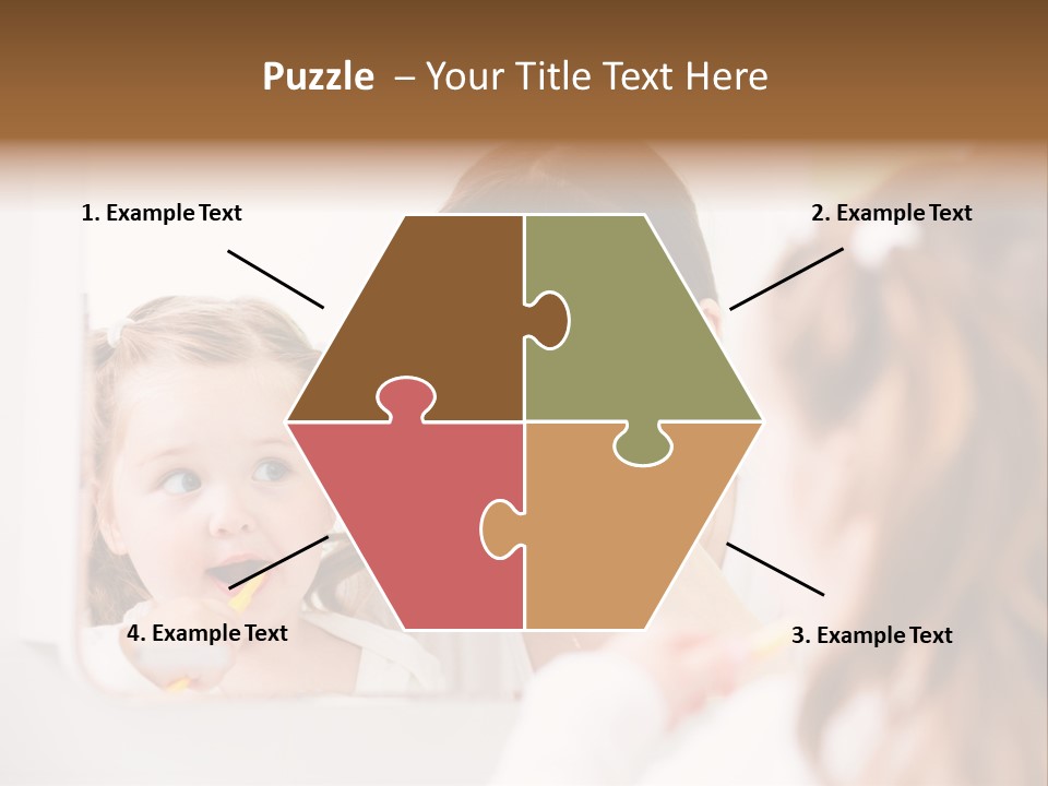 Mouth Reflexion Adorable PowerPoint Template