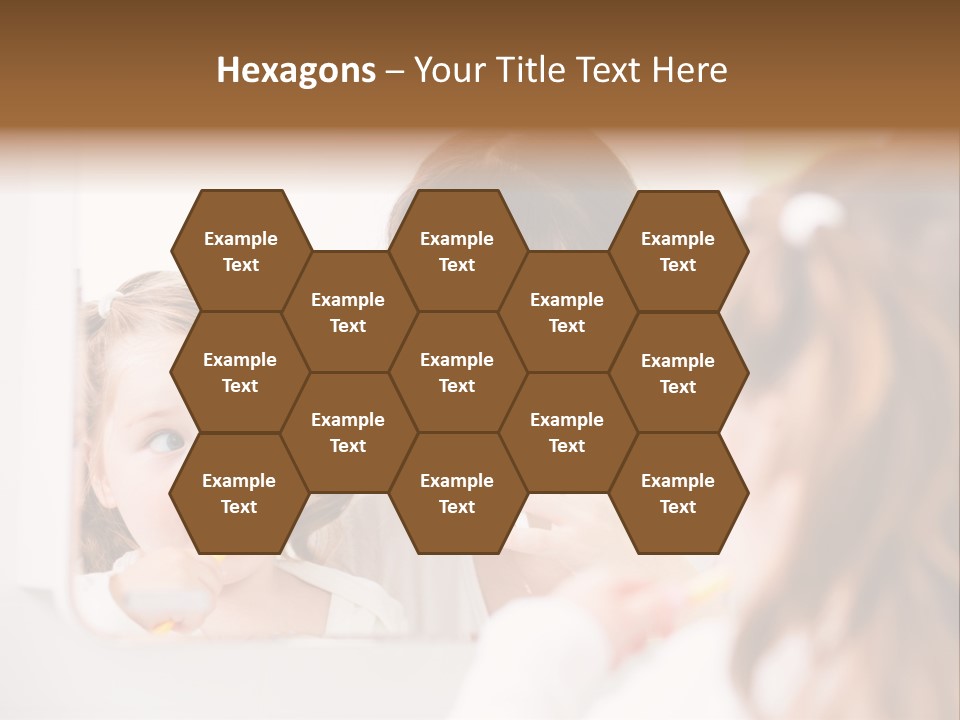 Mouth Reflexion Adorable PowerPoint Template