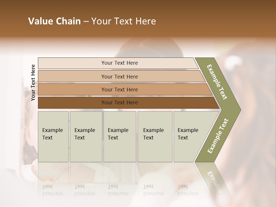 Mouth Reflexion Adorable PowerPoint Template