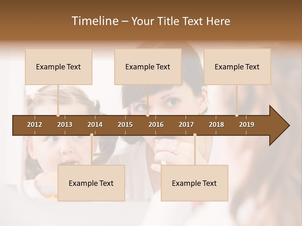 Mouth Reflexion Adorable PowerPoint Template