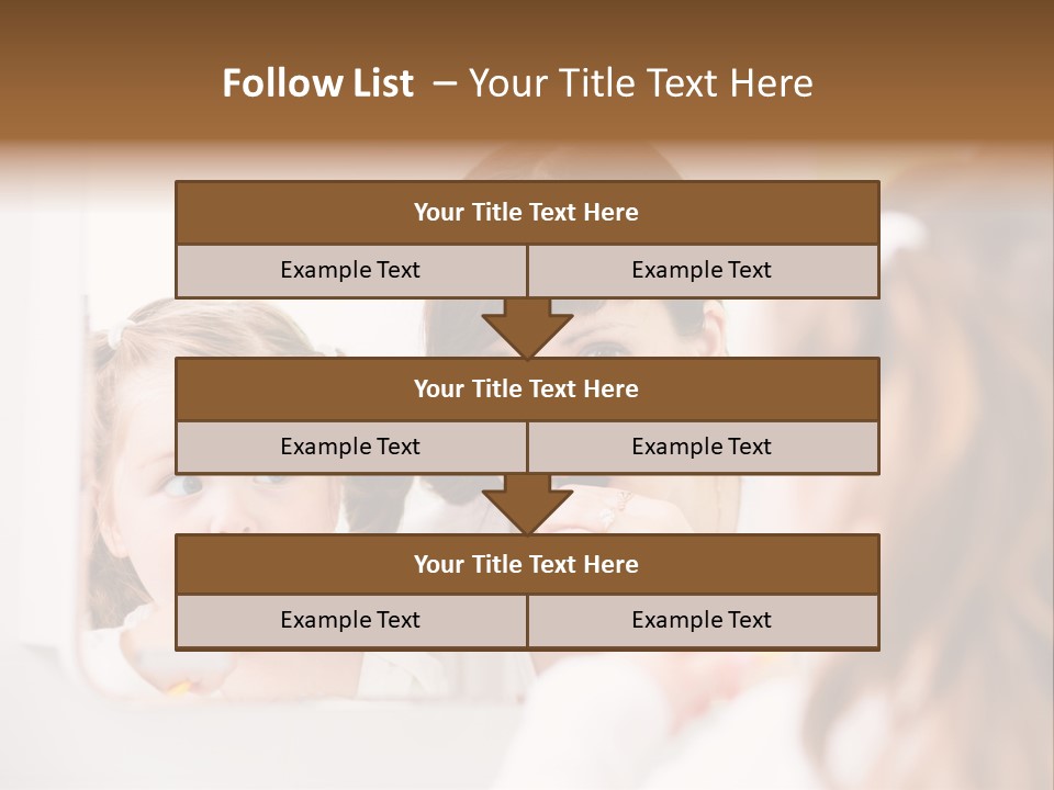 Mouth Reflexion Adorable PowerPoint Template