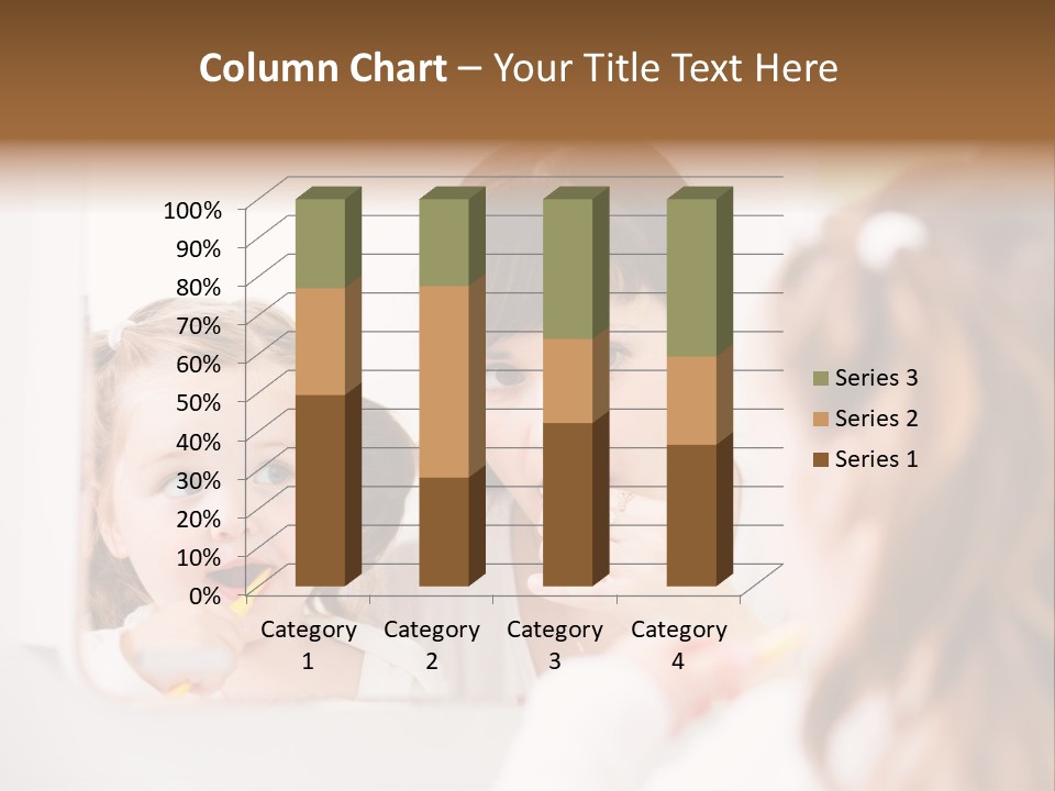 Mouth Reflexion Adorable PowerPoint Template