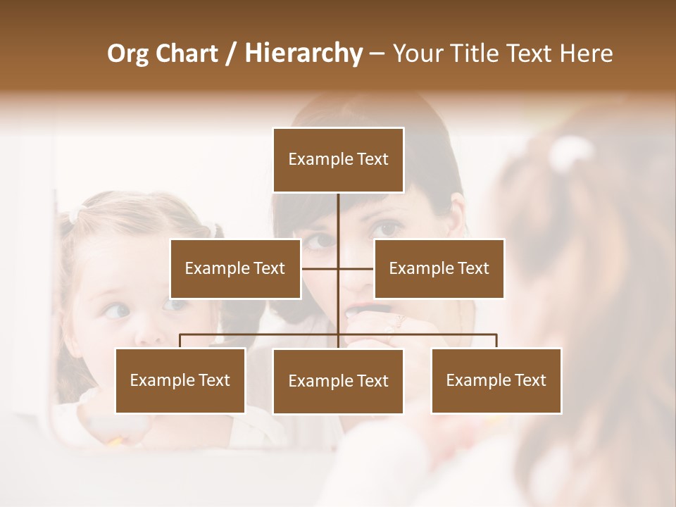 Mouth Reflexion Adorable PowerPoint Template