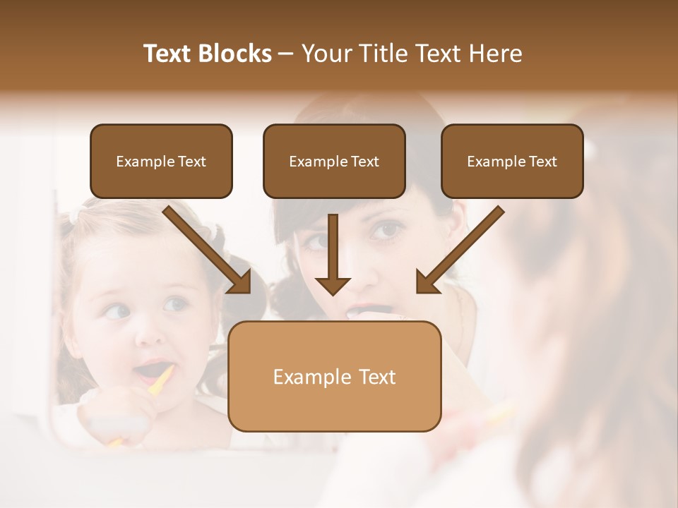 Mouth Reflexion Adorable PowerPoint Template