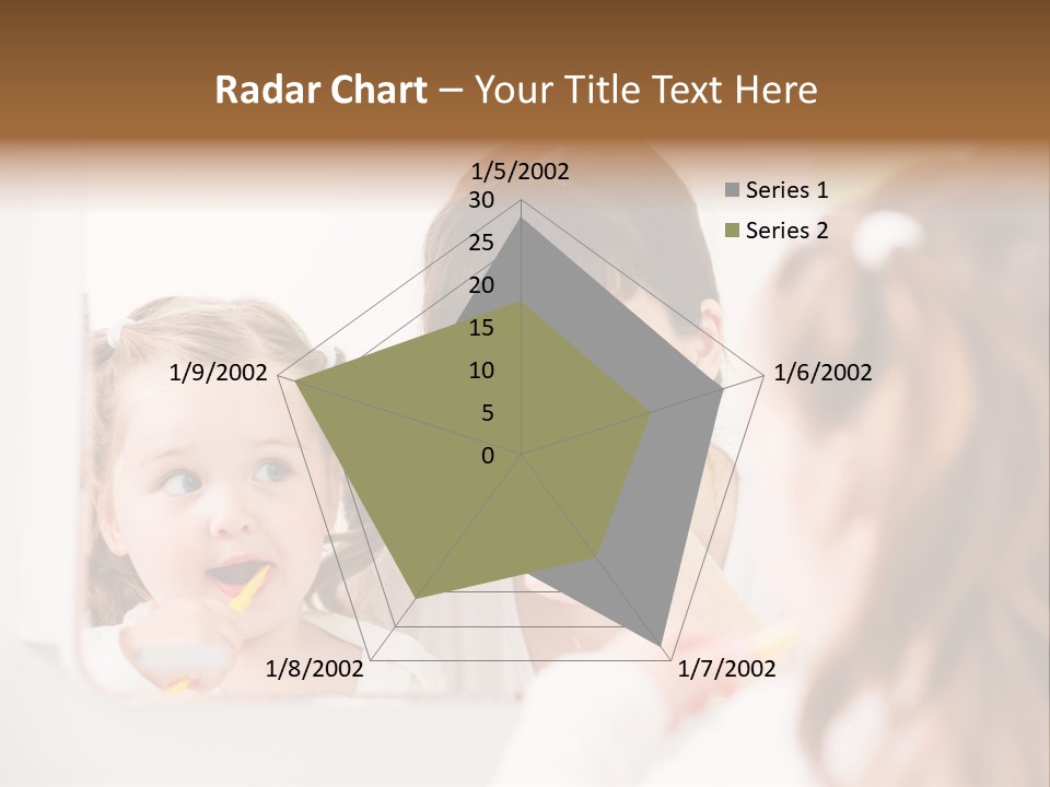 Mouth Reflexion Adorable PowerPoint Template