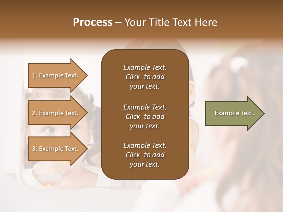 Mouth Reflexion Adorable PowerPoint Template