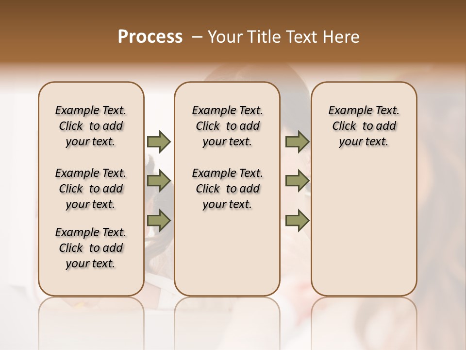 Mouth Reflexion Adorable PowerPoint Template