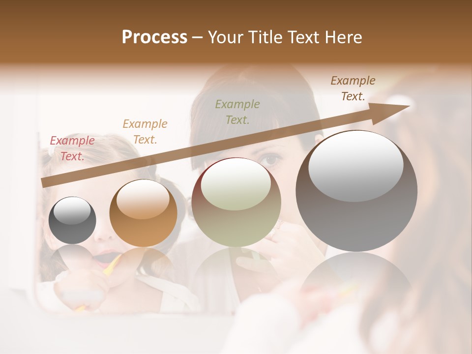 Mouth Reflexion Adorable PowerPoint Template