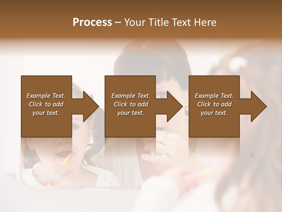 Mouth Reflexion Adorable PowerPoint Template