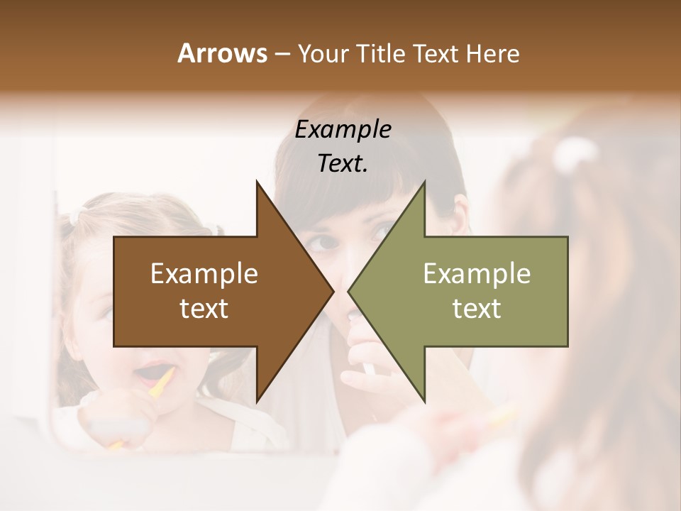 Mouth Reflexion Adorable PowerPoint Template