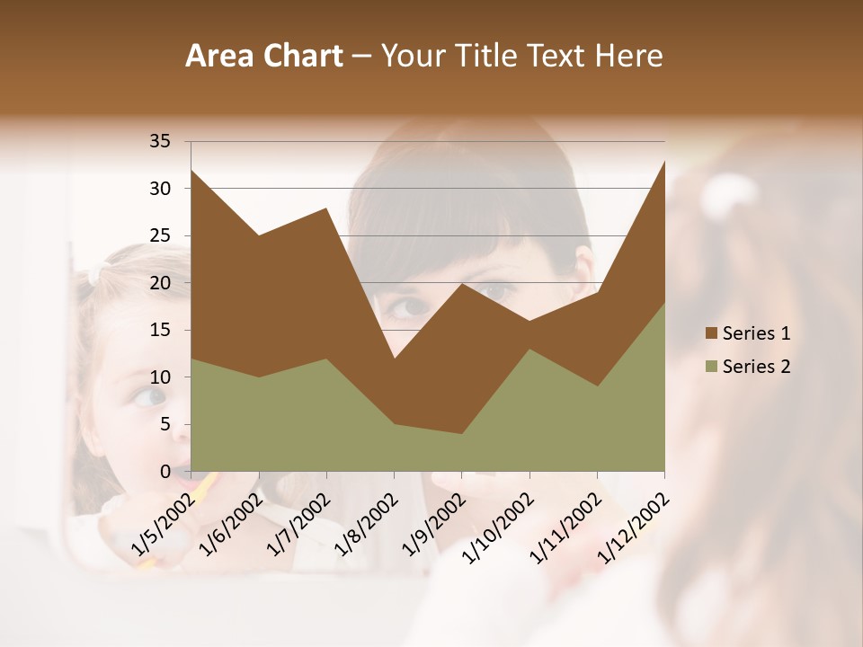 Mouth Reflexion Adorable PowerPoint Template